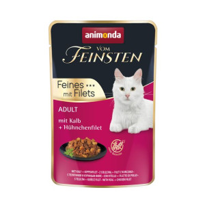 Animonda Vom Fein Cielęcina & Filet Z Kurczaka Karma Dla Kota  85 g