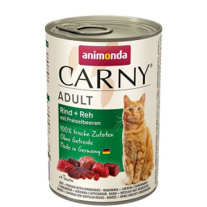 Animonda Carny Wołowina, Sarnina, Borówki 400 g