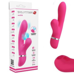 Wibrator Pulsacyjny Dildo Podwójna stymulacja