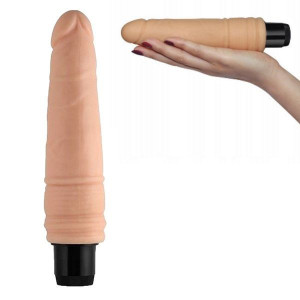 Dildo Wibrator Penis Real Feel Cyberskin 19cm Lovetoy