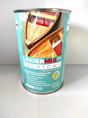 Lakier Jachtowy 1 skł. półmat 800ml
