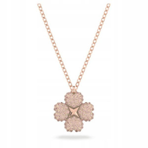 SWAROVSKI - Naszyjnik Latisha Flower Pink ROS