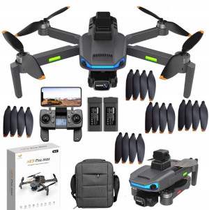 Dron Z Kamera Gimbal 8k Dron Zdalnie Sterowany Z Gps Czujnikami Combo Ae3