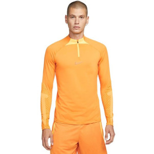 Bluza męska nike dri-fit strike drill top pomarańczowa dh8732 738
