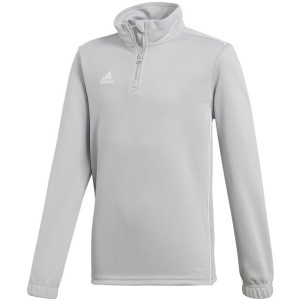 Bluza dla dzieci adidas core 18 training top junior szara cv4142