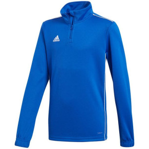 Bluza dla dzieci adidas core 18 training top junior niebieska cv4140