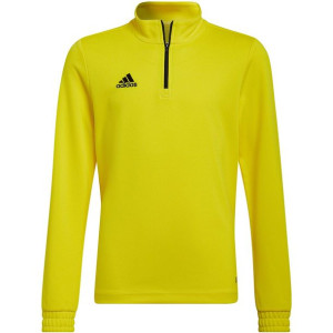 Bluza dla dzieci adidas entrada 22 training top żółta hi2133