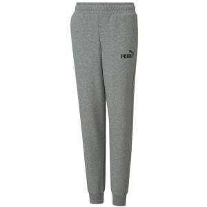 Spodnie dla dzieci puma ess logo pants fl szare 586973 03