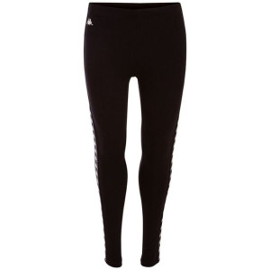 Legginsy damskie kappa jannie czarne 310026 19-4006