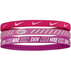 Opaski na głowę nike headbands 3.0 różowe n1004527616os