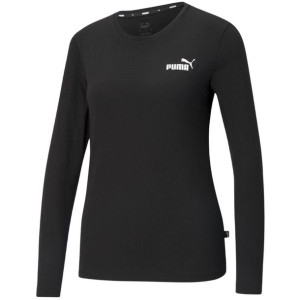 Koszulka damska puma ess longsleeve tee czarna 586782 01