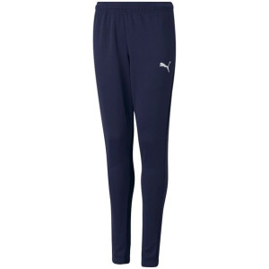 Spodnie dla dzieci puma teamrise poly training pants jr granatowe 657391 06
