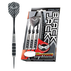 Harrows rzutki steeltip black jack 22g