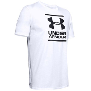 Koszulka męska under armour gl foundation ss t biała 1326849 100
