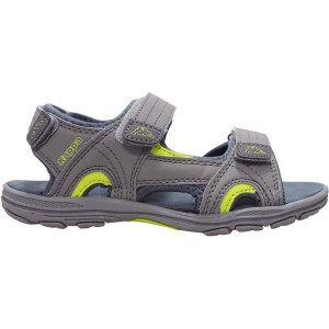 Sandały dla dzieci kappa early ii k footwear kids szaro-limonkowe 260373k 1