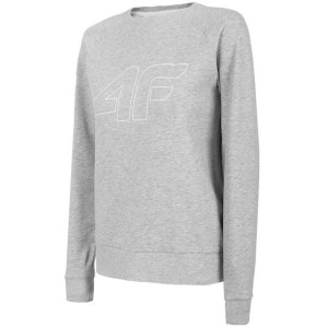 Bluza damska 4f chłodny jasny szary melanż h4l22 bld350 27m