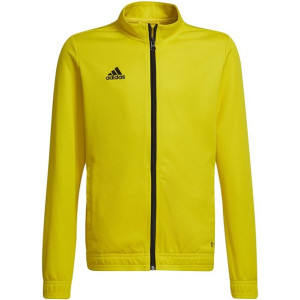 Bluza dla dzieci adidas entrada 22 track jacket żółta hi2139