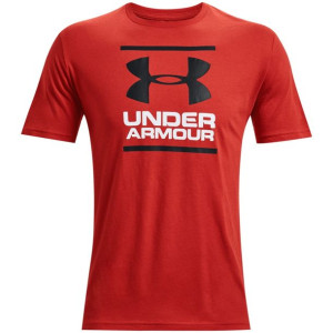 Koszulka męska under armour czerwona 1326849 839
