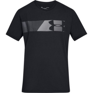 Koszulka męska under armour fast left chest czarna 1329584 001