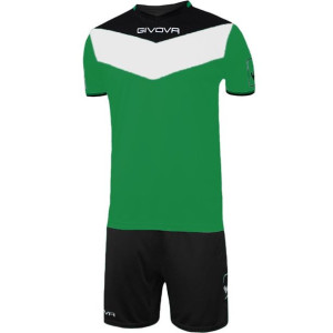 Komplet givova kit campo zielono-czarny kitc53 1310