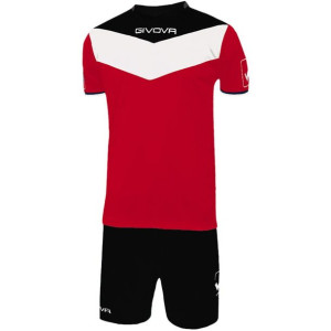 Komplet givova kit campo czarno-czerwony kitc53 1012s
