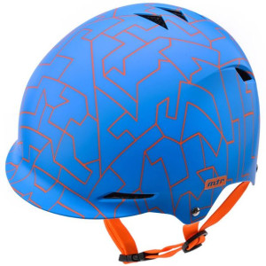 Kask rowerowy meteor ks02 rozm. m 52-56 cm niebieski 24931