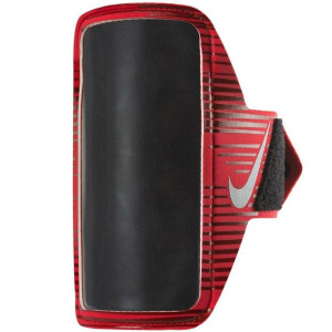 Saszetka na ramię nike printed lean arm band czerwona nrn68827