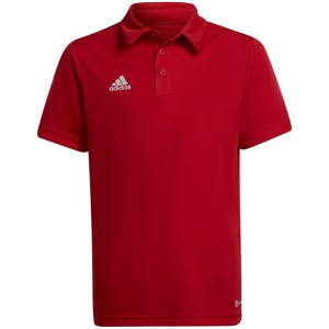 Koszulka dla dzieci adidas entrada 22 polo czerwona h57495