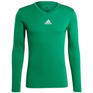Koszulka męska adidas team base tee zielona gn7504