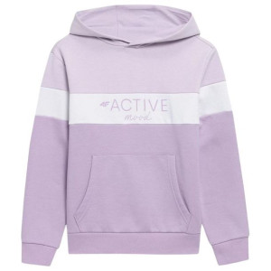 Bluza dla dziewczynki 4f fioletowa hjl22 jbld002 51s