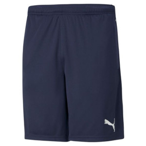 Spodenki męskie puma teamrise training shorts granatowe 657336 06