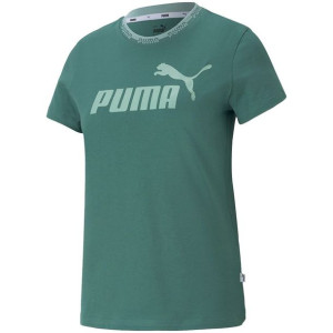 Koszulka damska puma amplified graphic tee zielona 585902 45