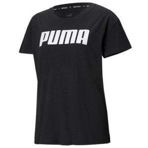 Koszulka damska puma rtg logo tee czarna 586454 01