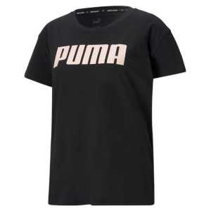 Koszulka damska puma rtg logo tee czarna 586454 56