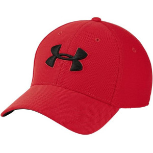 Czapka z daszkiem męska under armour ua blitzing czerwona 1305036 600