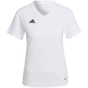 Koszulka damska adidas entrada 22 tee biała hc0442