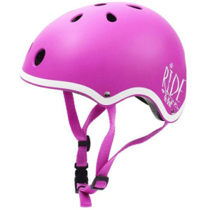 Kask smj różowy dla dziewczynki regulowany f501