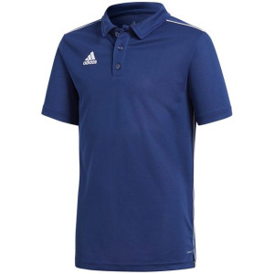 Koszulka dla dzieci adidas core 18 polo junior granatowy cv3680