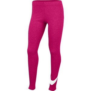 Spodnie dla dzieci  nike g nsw favorites swsh legging różowe ar4076 615