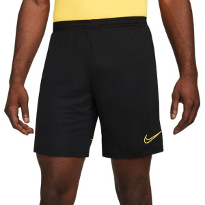 Spodenki męskie nike academy 21 short k czarno-żółte cw6107 018
