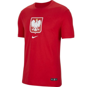 Koszulka dla dzieci nike polska tee evergreen crest cu1212 611