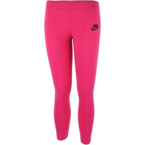 Legginsy dla dzieci nike g nsw tight club logo różowe 844965 615