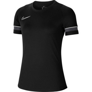 Koszulka damska nike dri-fit academy czarno-szara cv2627 014