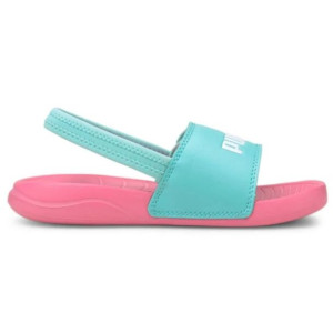 Sandały dla dzieci puma popcat 20 backstrap ac różowe 380555 08