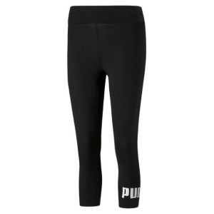 Legginsy damskie puma ess 3/4 logo leggings czarne 586828 01