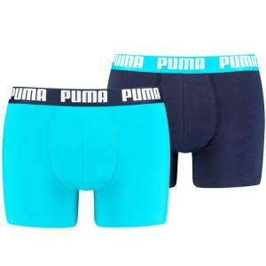 Bokserki męskie puma basic boxer 2p niebieskie, granatowe 906823 10/5210150