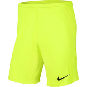 Spodenki męskie nike dry park iii nb k limonkowe bv6855 702