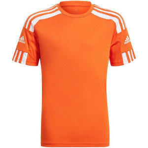 Koszulka dla dzieci adidas squadra 21 jersey youth pomarańczowa  gn8089