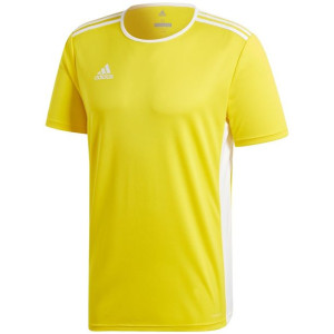 Koszulka męska adidas entrada 18 jersey żółta cd8390