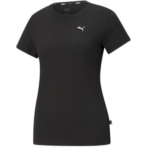 Koszulka damska puma ess small logo tee czarna 586776 51